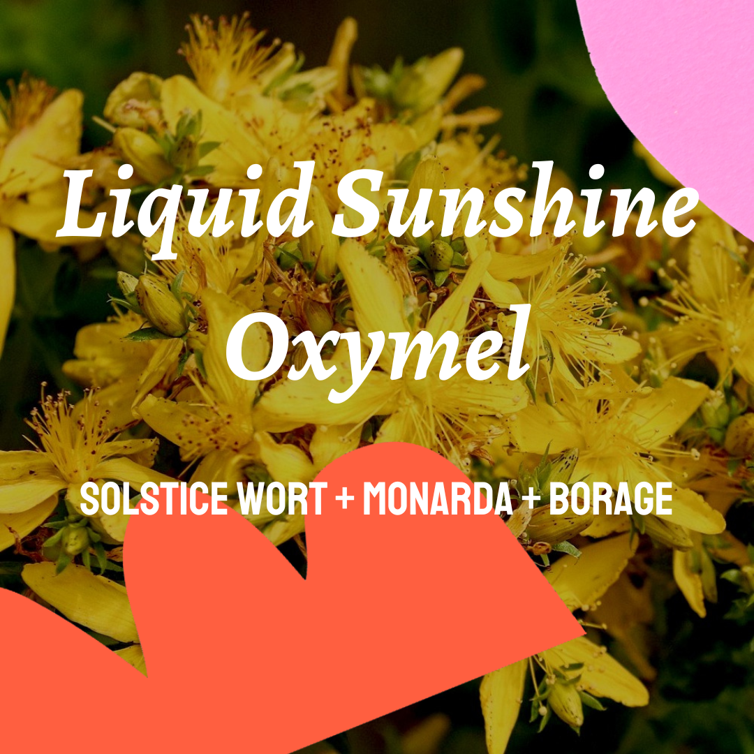 Liquid Sunshine Oxymel